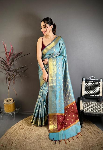 Dazira SF 1055 catalog tissue silk saree wholesale