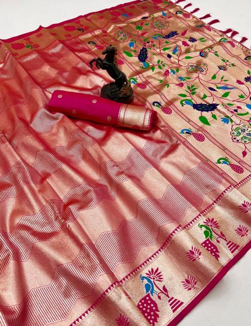 Dazira Tissue Paithani vol 4 catalog silk saree wholesale in bangalore