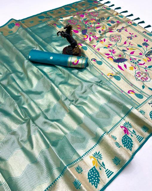 Dazira Tissue Paithani vol 4 catalog silk saree wholesale in bangalore
