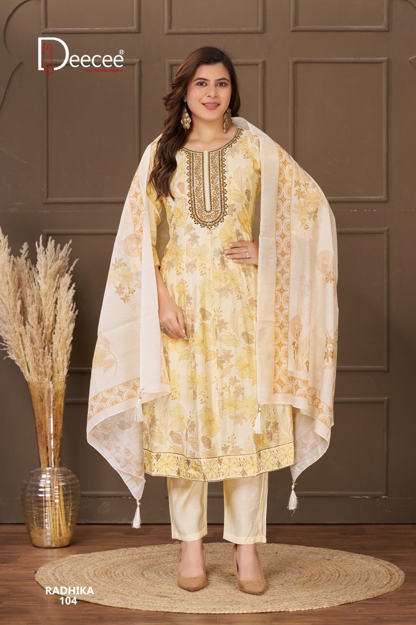 Deecee Radhika catalog wholesale market for readymad kurtis in delhi