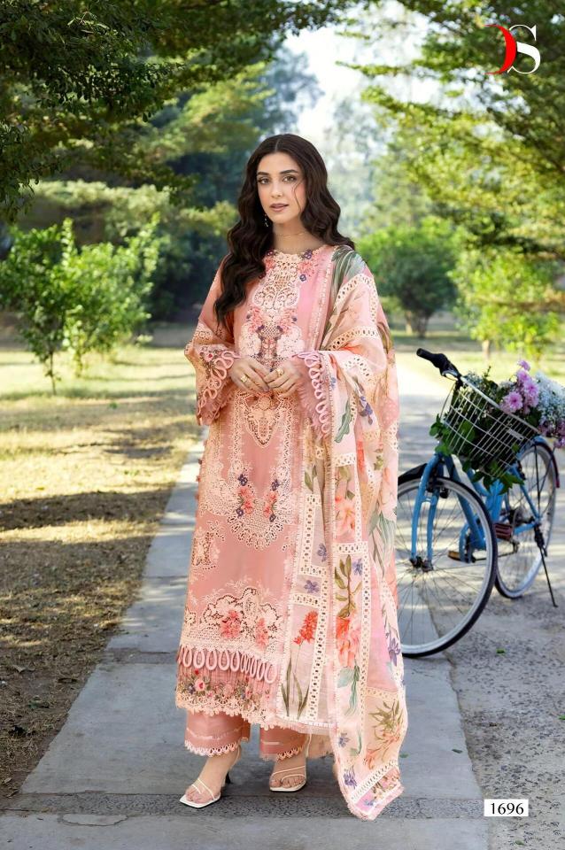 Deepsy Elaf Premium Luxury d 1691 to 1696 catalog wholesale pakistani suits