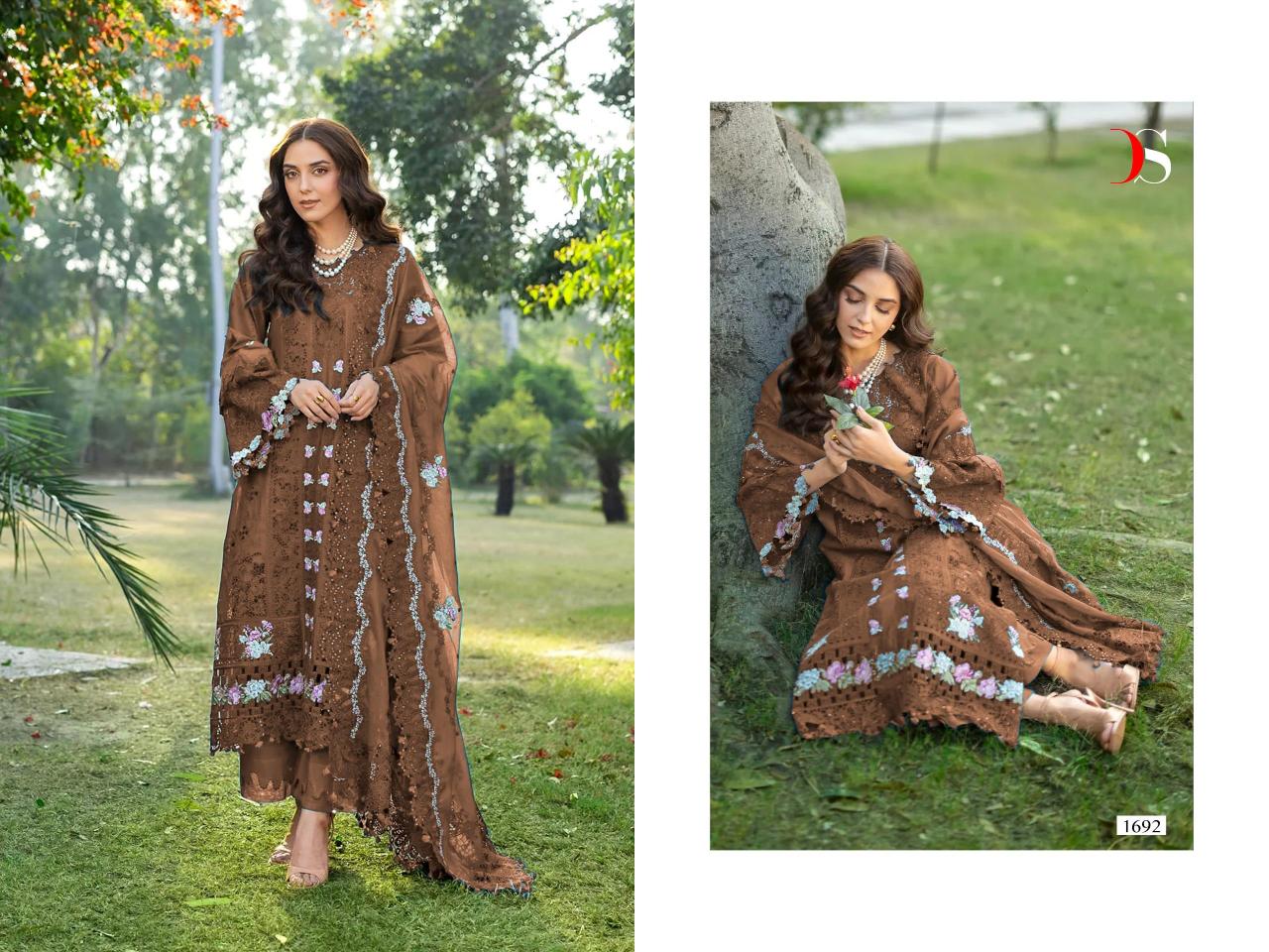 Deepsy Elaf Premium Luxury d 1691 to 1696 catalog wholesale pakistani suits
