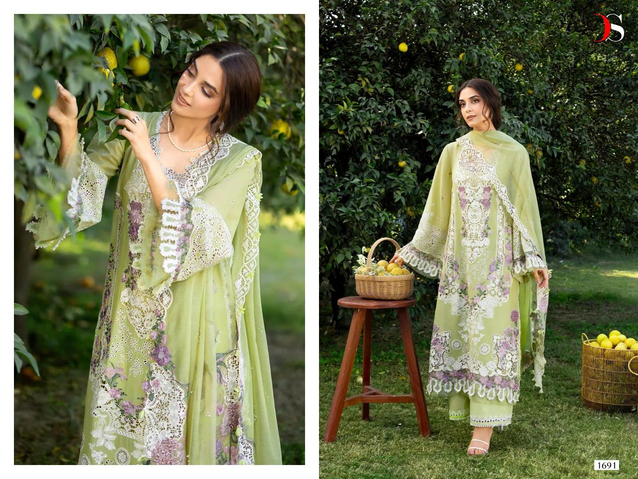 Deepsy Elaf Premium Luxury d 1691 to 1696 catalog wholesale pakistani suits