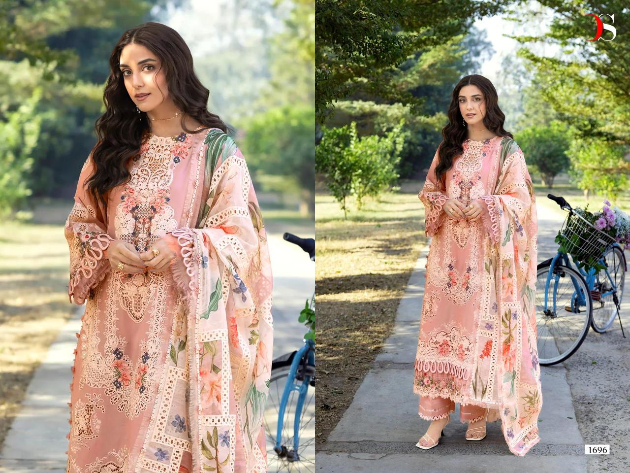 Deepsy Elaf Premium Luxury d 1691 to 1696 catalog wholesale pakistani suits