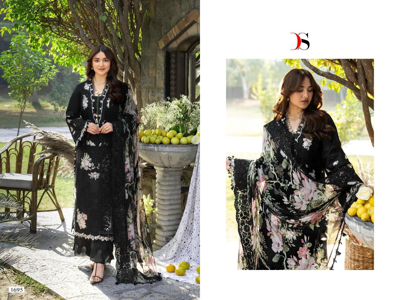 Deepsy Elaf Premium Luxury d 1691 to 1696 catalog wholesale pakistani suits