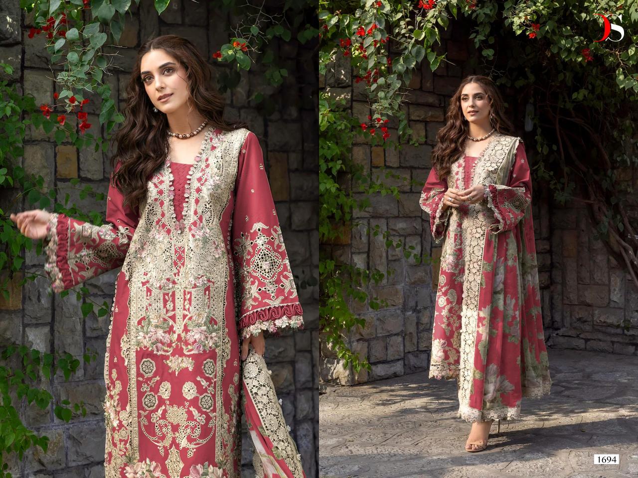 Deepsy Elaf Premium Luxury d 1691 to 1696 catalog wholesale pakistani suits