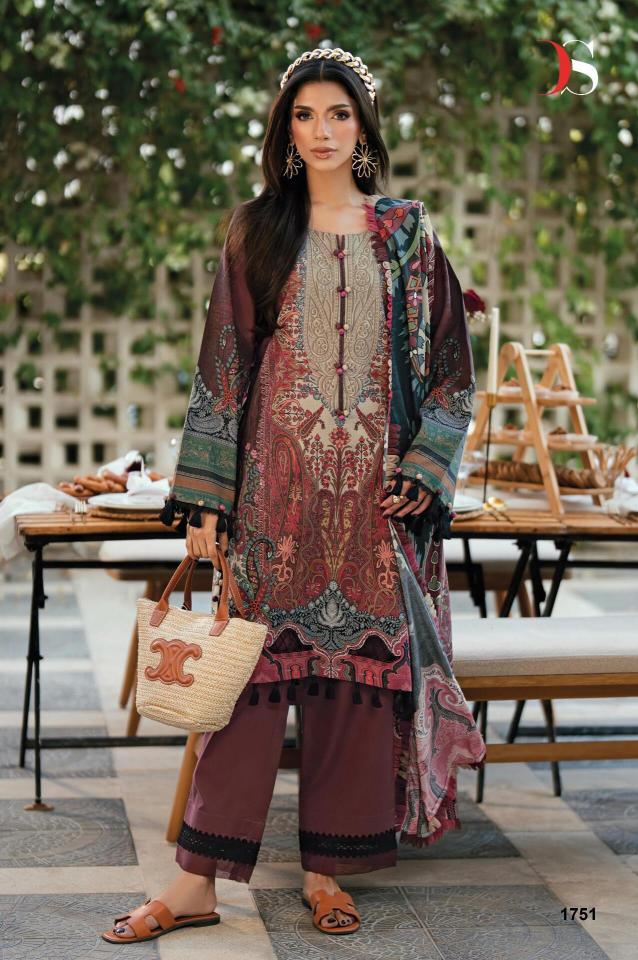 Deepsy Jade Urban 25 Vol 8 catalog Chiffon Dupatta wholesale pakistani suits materials