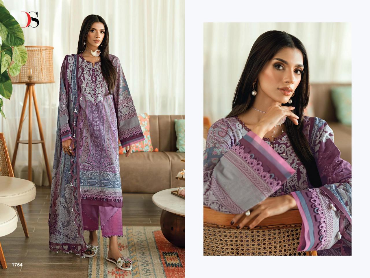 Deepsy Jade Urban 25 Vol 8 catalog Cotton Dupatta wholesale pakistani suits in dubai