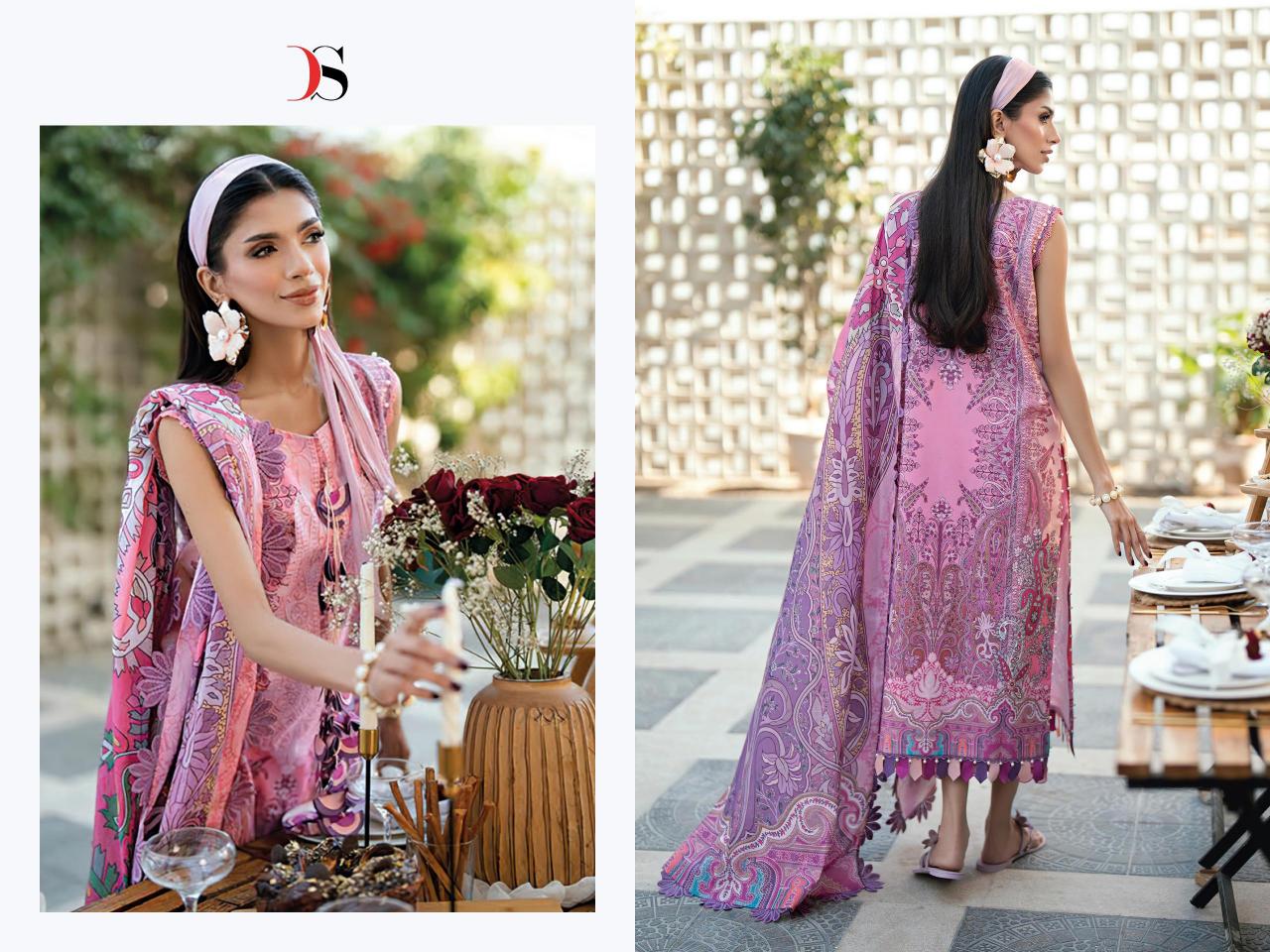 Deepsy Jade Urban 25 Vol 8 catalog Cotton Dupatta wholesale pakistani suits in dubai