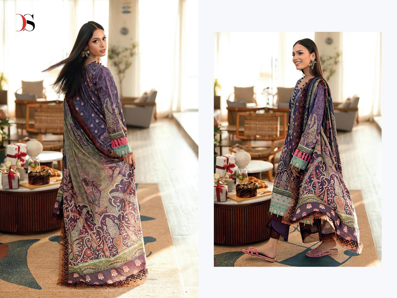 Deepsy Jade Urban 25 Vol 8 catalog Cotton Dupatta wholesale pakistani suits in dubai