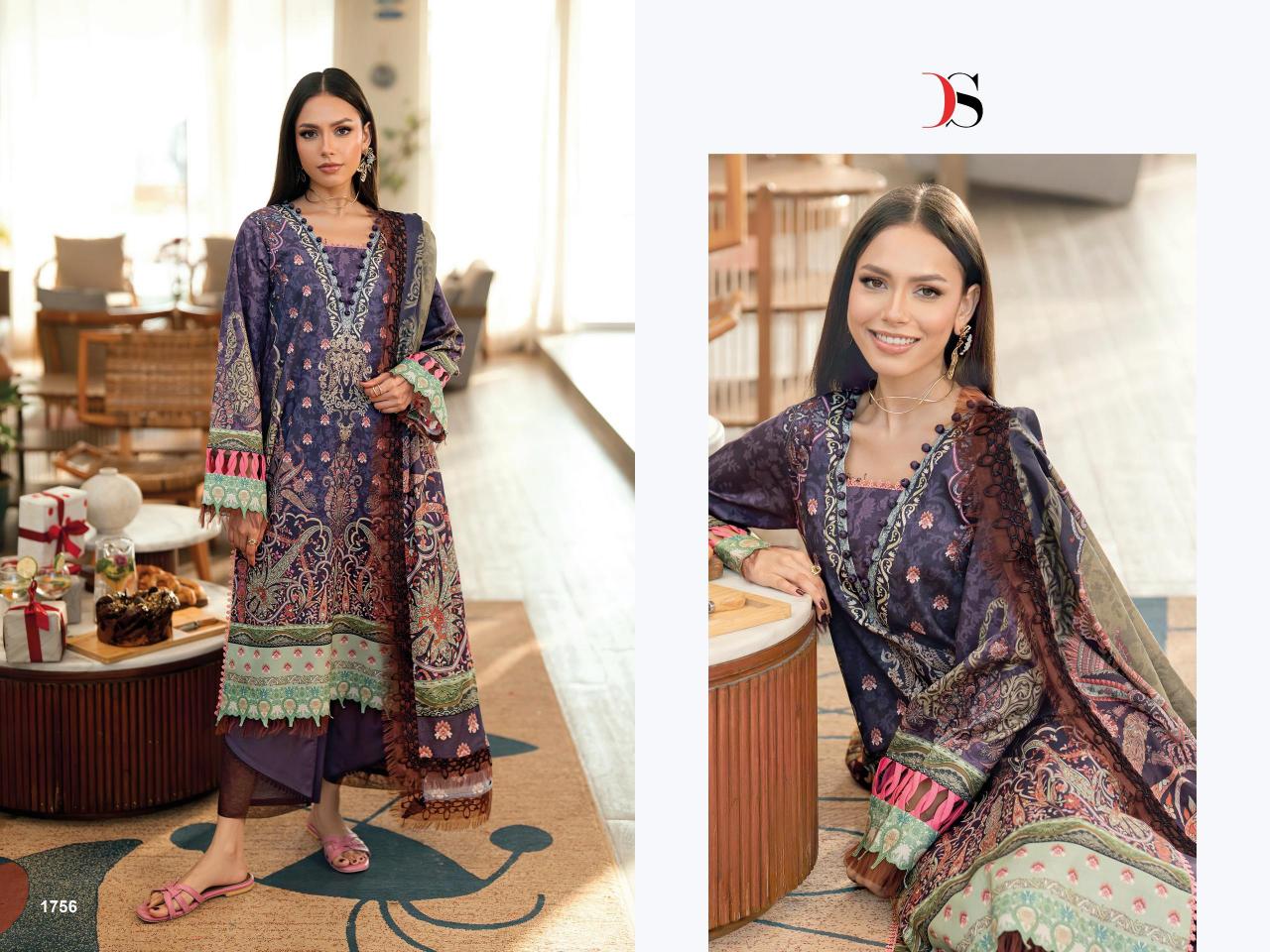 Deepsy Jade Urban 25 Vol 8 catalog Cotton Dupatta wholesale pakistani suits in dubai
