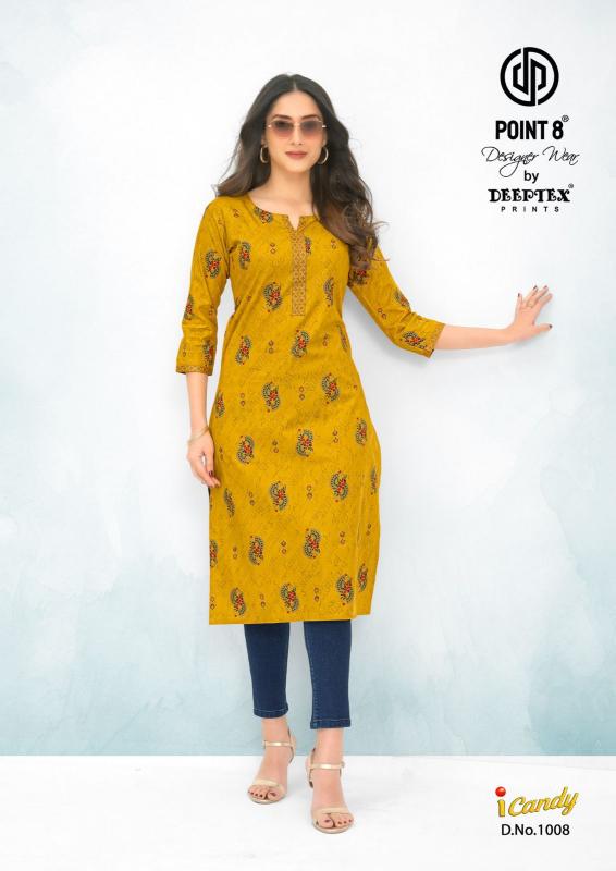 Deeptex I-Candy Vol-1 – Straight Kurtis - Wholesale Catalog