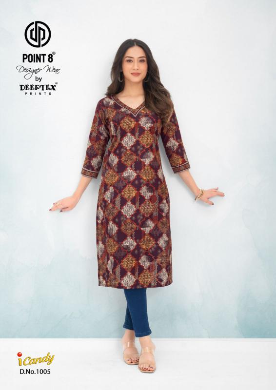 Deeptex I-Candy Vol-1 – Straight Kurtis - Wholesale Catalog