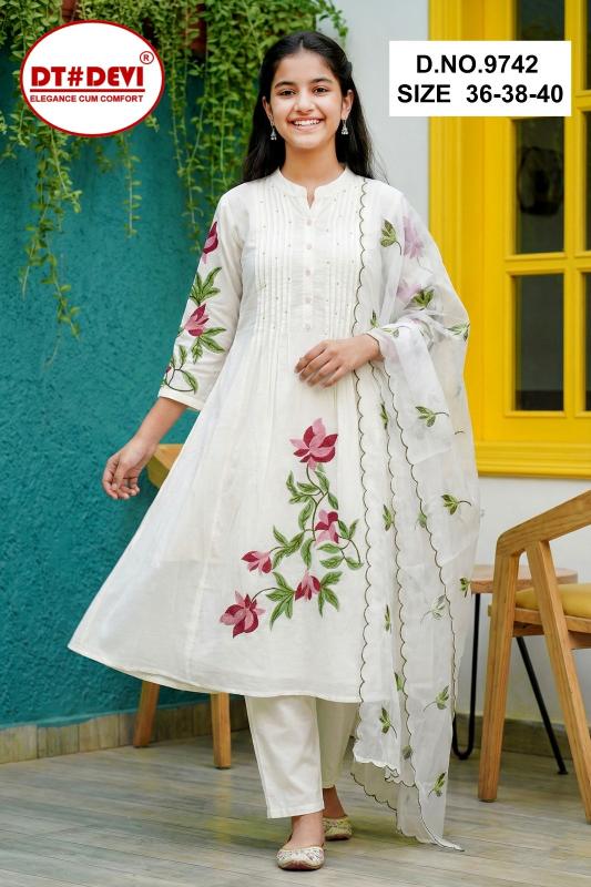 Dt Devi Ashva 9772 catalog kids wear wholesale from vitnem to india