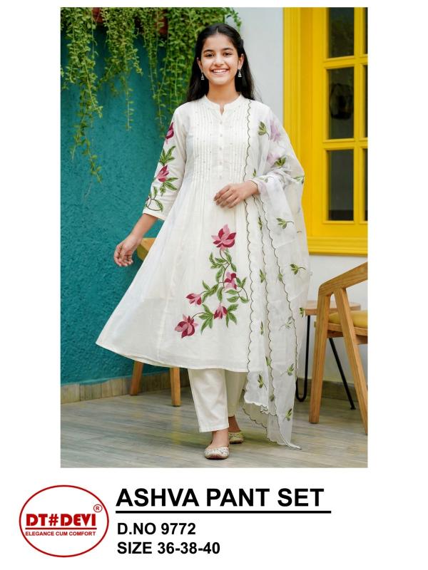 Dt Devi Ashva 9772 catalog kids wear wholesale from vitnem to india