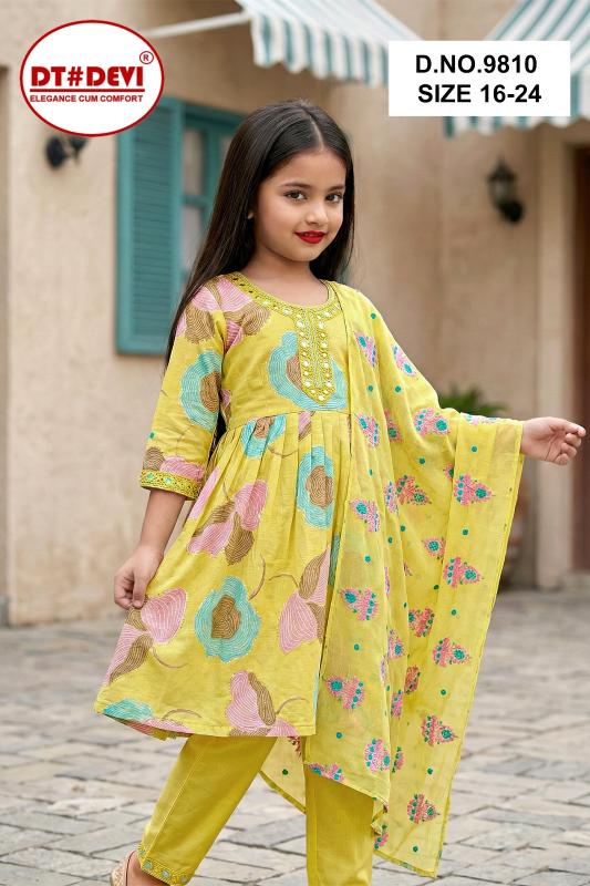Dt Devi Bhumi vol 4 9810 catalog kids wholesaler in surat