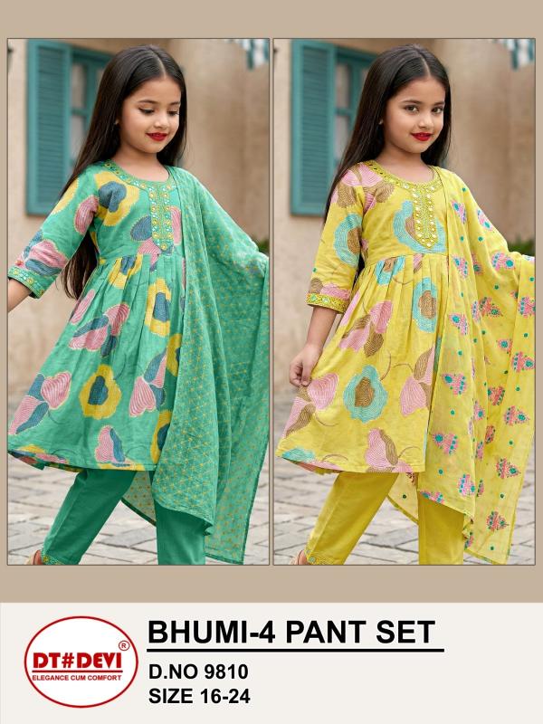 Dt Devi Bhumi vol 4 9810 catalog kids wholesaler in surat