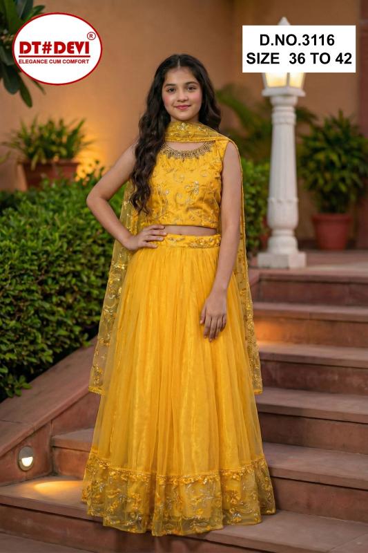 Dt Devi Falak vol 2 3116 catalog kids party wear wholesale dealer in india