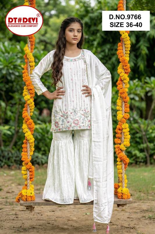 Dt Devi Falina 9766 catalog kids wear wholesaler in near serampore