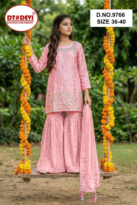 Dt Devi Falina 9766 catalog kids wear wholesaler in near serampore