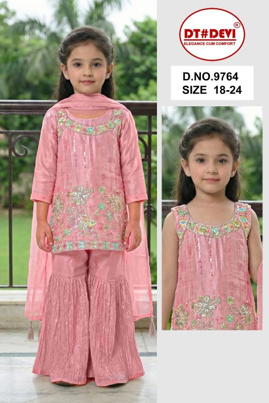 Dt Devi Fiza 9764 catalog kids wear wholesale in jaipur