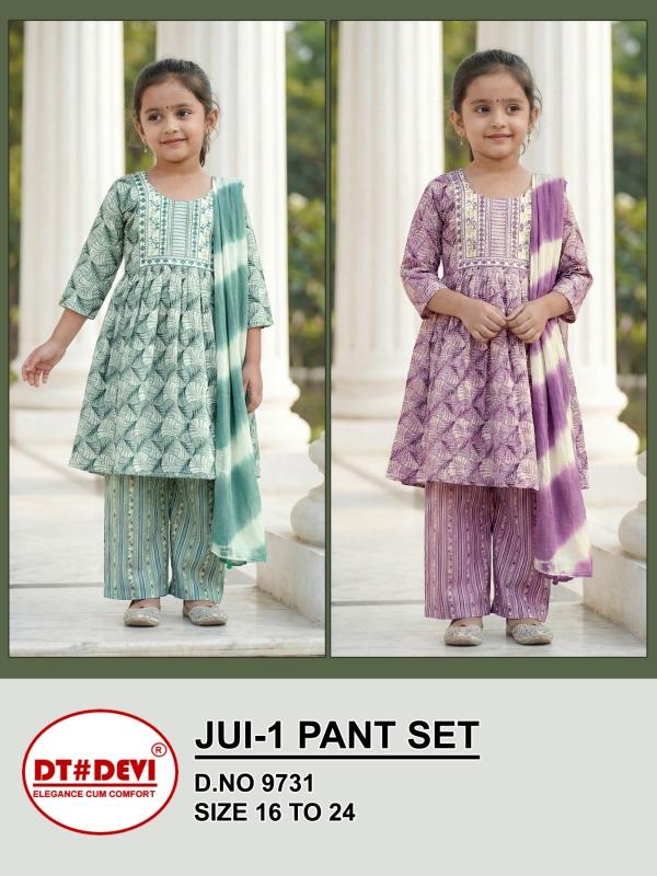 Dt Devi Jui vol 1 9731 catalog kids wear wholesaler in surat