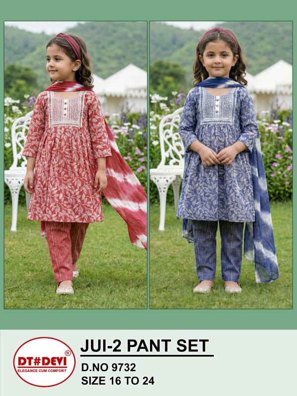 Dt Devi Jul vol 2 9732 catalog kids wear wholesaler in india