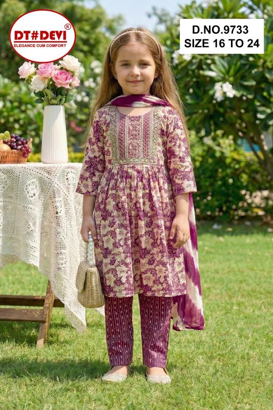 Dt Devi Jul vol 3 9733 catalog kids wear in kerla