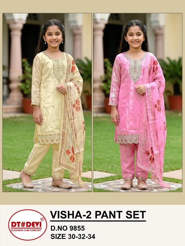 Dt Devi Visha vol 2 9855 catalog kids wear wholesale shops at dadar mumbai