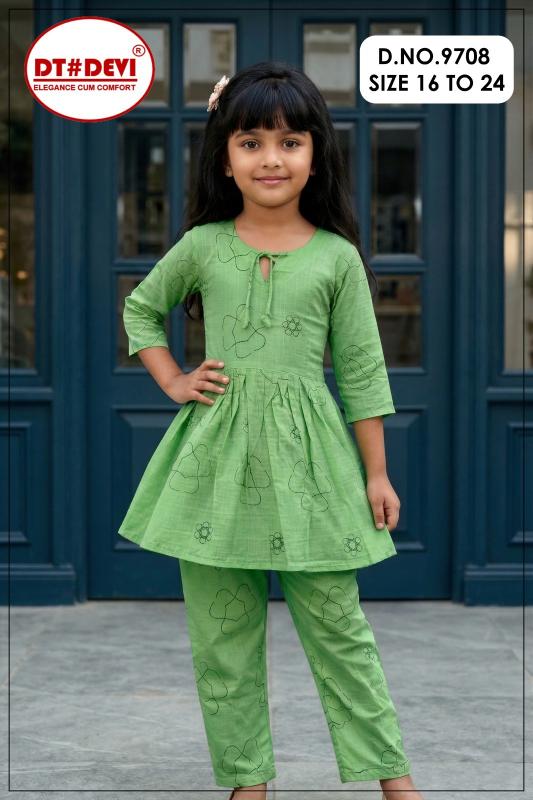 Dt Devi Yesha vol 1 9708 catalog kids wear wholesale from indonasia to india