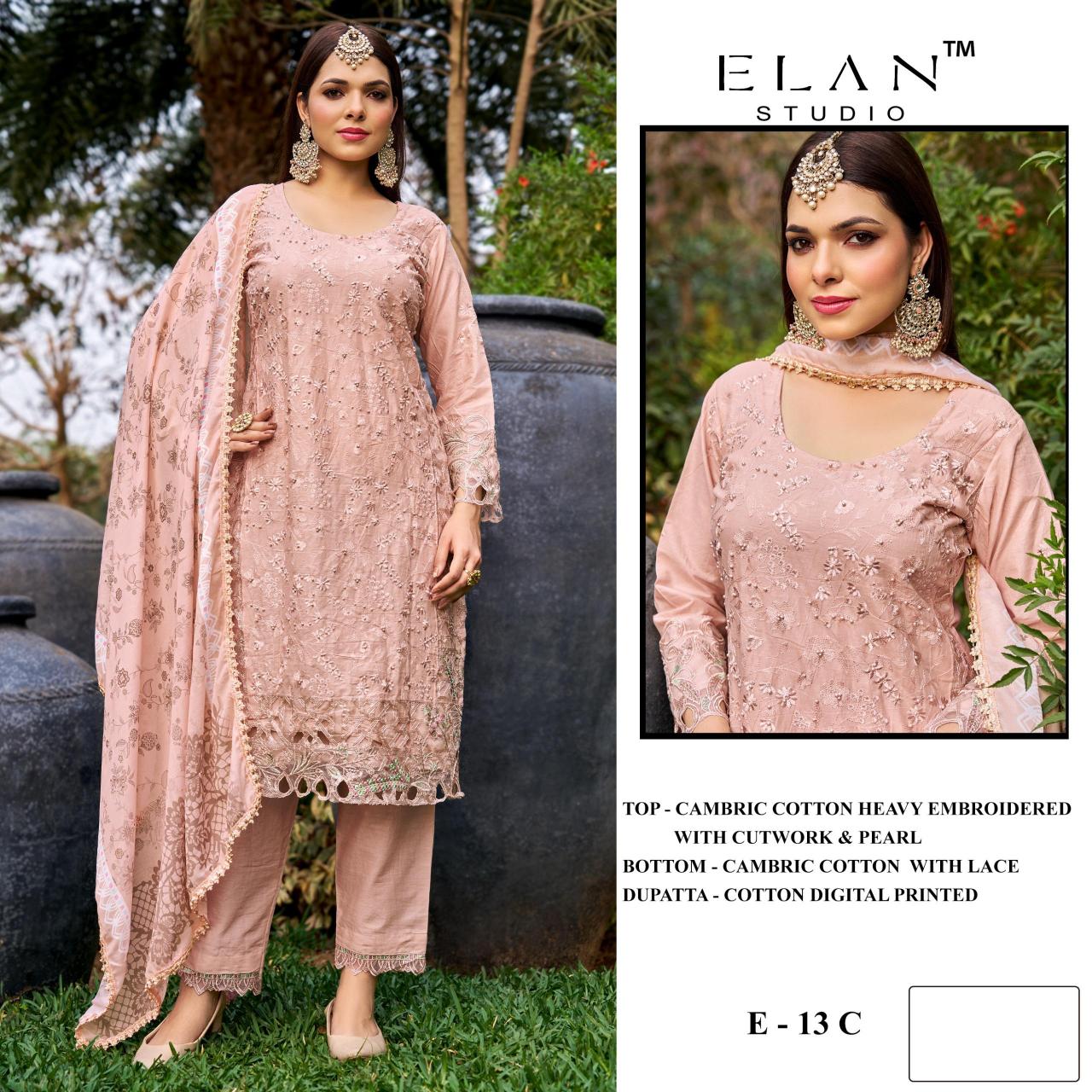 Elan E 13 catalog pakistani suits wholesalers in amritsar