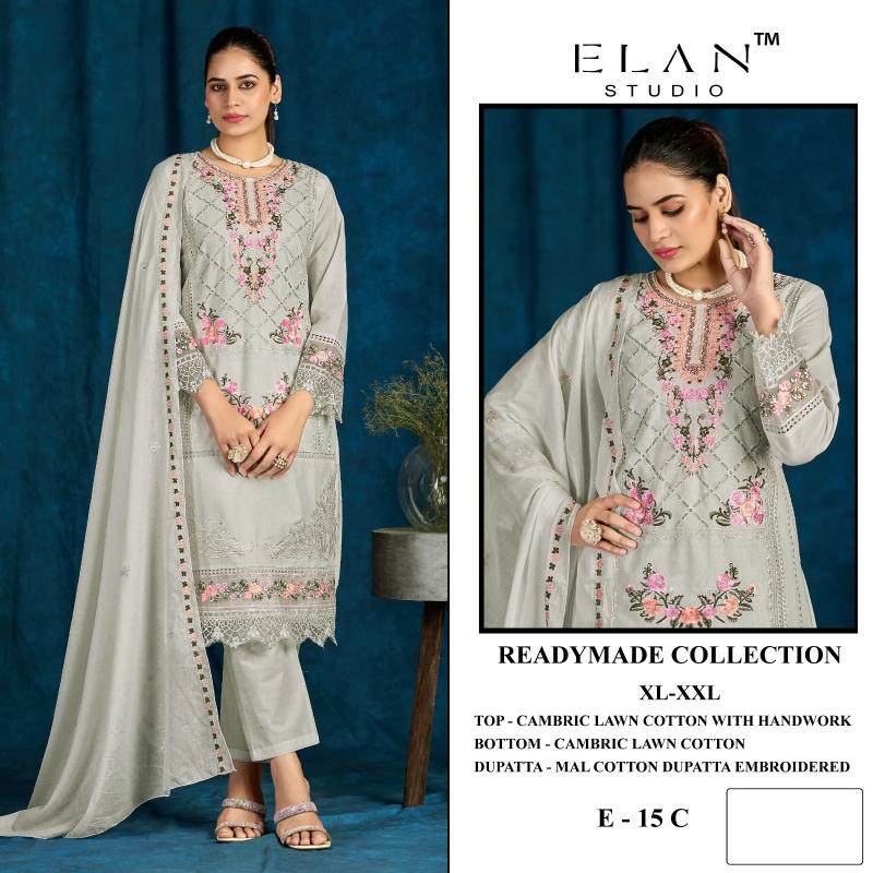Elan E 15 catalog wholesale pakistani suits online india