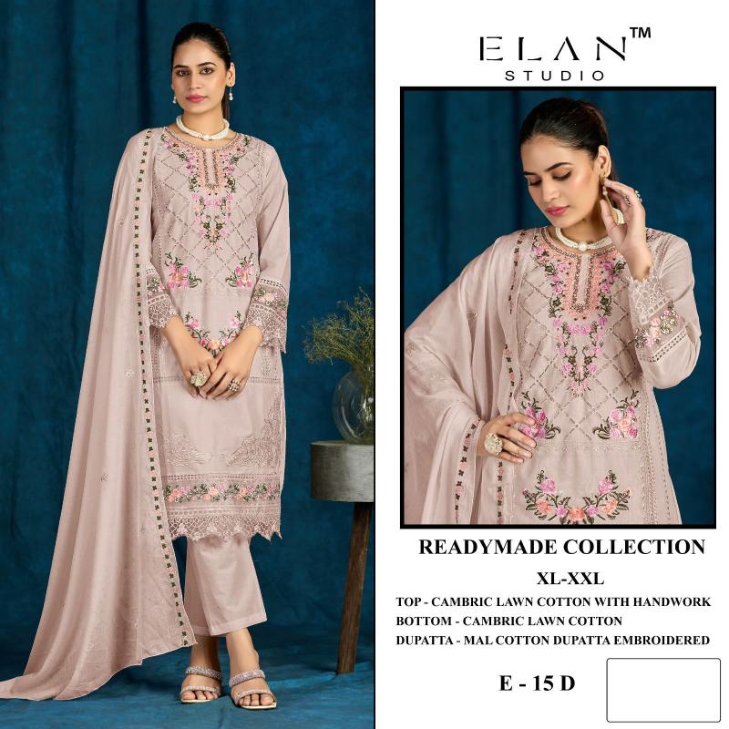 Elan E 15 catalog wholesale pakistani suits online india