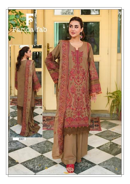 Farida Fab Amara Vol-3 – Karachi Readymade Kurti Pant With Dupatta - Wholesale Catalog