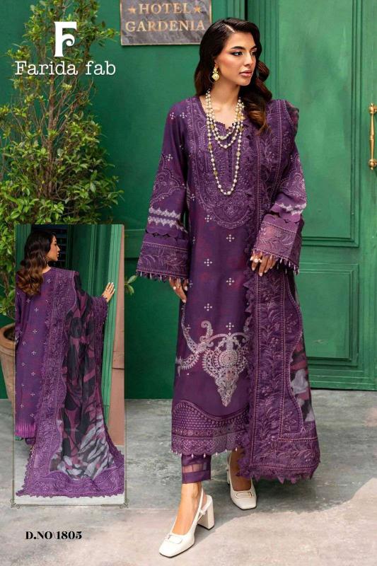 Farida fab Parian Dream Vol- 18 – Karachi Readymade Kurti Pant With Dupatta - Wholesale Catalog