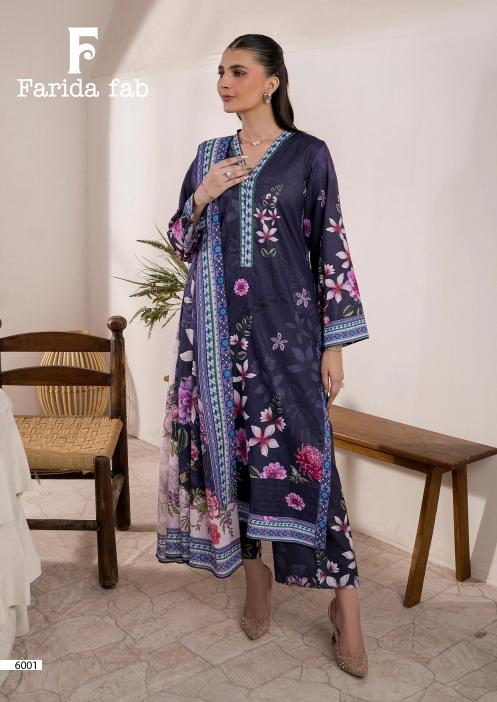 Farida Fab Ramsha Vol-6 – Karachi Dress Material - Wholesale Catalog