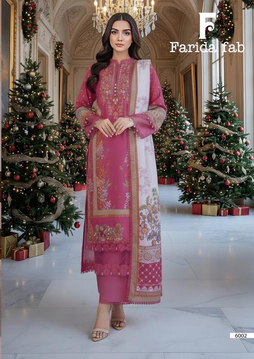 Farida Fab Ramsha Vol-6 – Karachi Dress Material - Wholesale Catalog