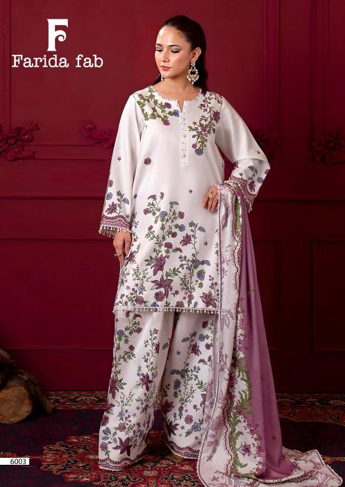 Farida Fab Ramsha Vol-6 – Karachi Dress Material - Wholesale Catalog