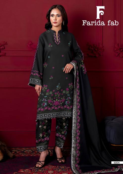 Farida Fab Ramsha Vol-6 – Karachi Dress Material - Wholesale Catalog