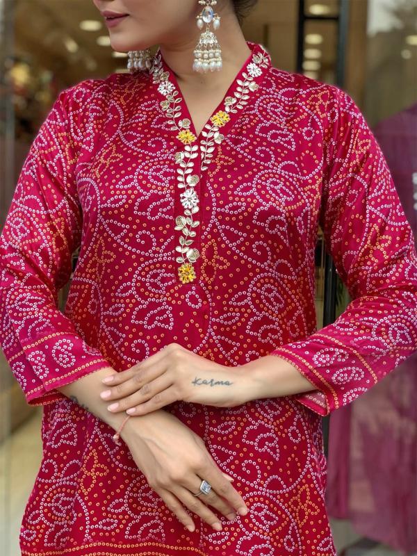 Felocity Bandhani Hit vol 2 catalog bandhani kurti wholesale