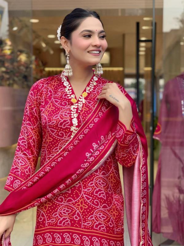 Felocity Bandhani Hit vol 2 catalog bandhani kurti wholesale