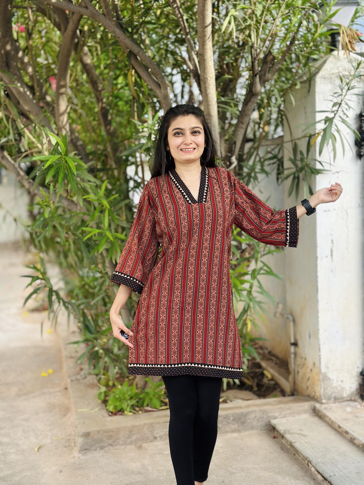 Felocity cotton Ajrakh vol 1 catalog kurtis wholesale market in hyderabad