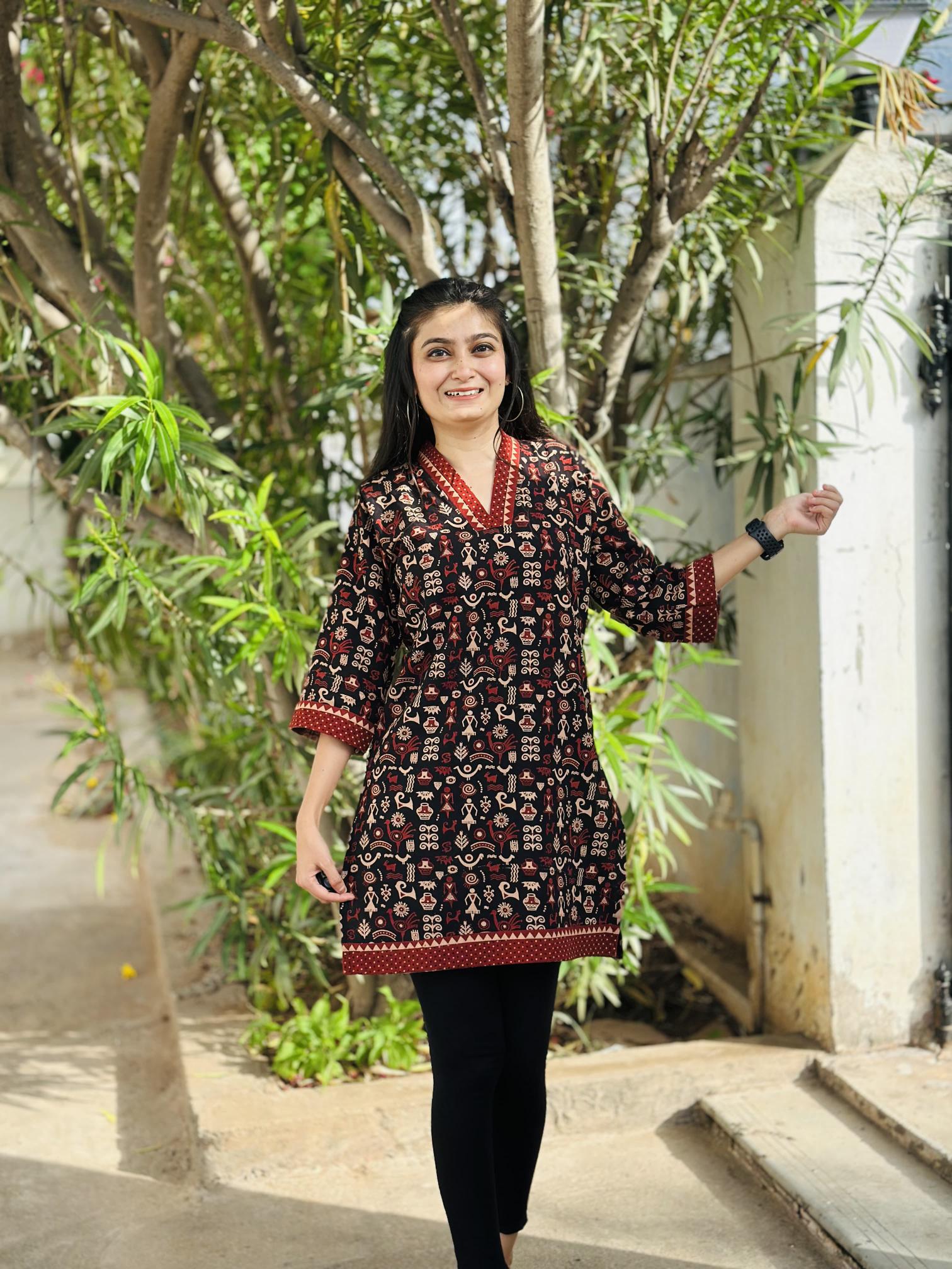 Felocity cotton Ajrakh vol 2 catalog ladies kurti wholesale market in surat