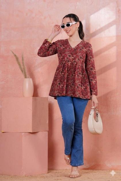 Felocity Cotton cambric vol 3 catalog alom kurtis wholesale