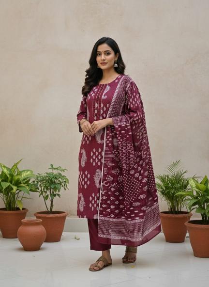 Felocity Cotton vol 141 catalog kurtis at cheap wholesale rates bombai