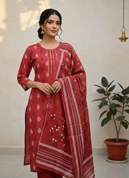 Felocity Cotton vol 142 catalog kurtis are available on wholesale rate banner