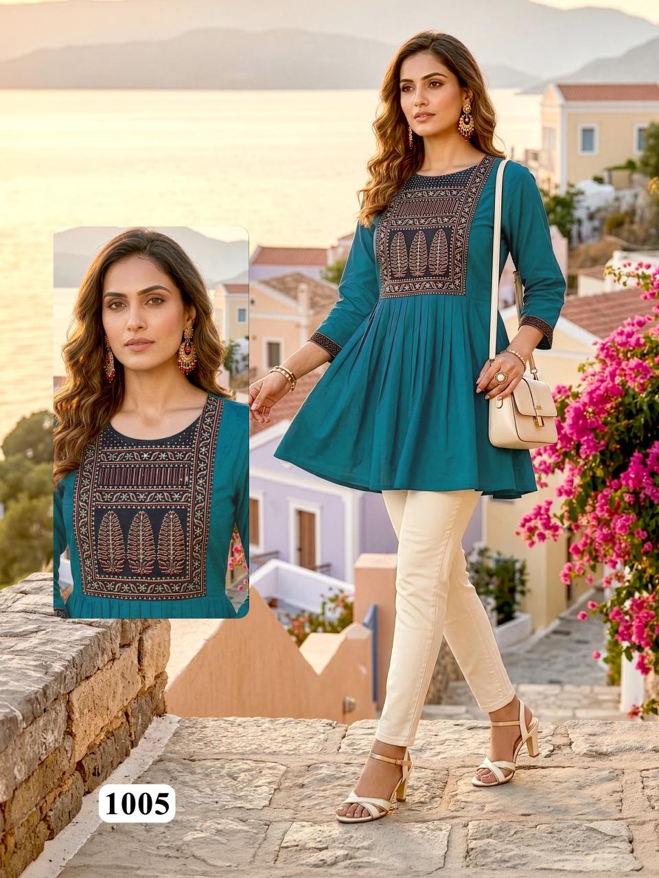 Felocity Cotton vol 172 catalog winter kurtis wholesale online