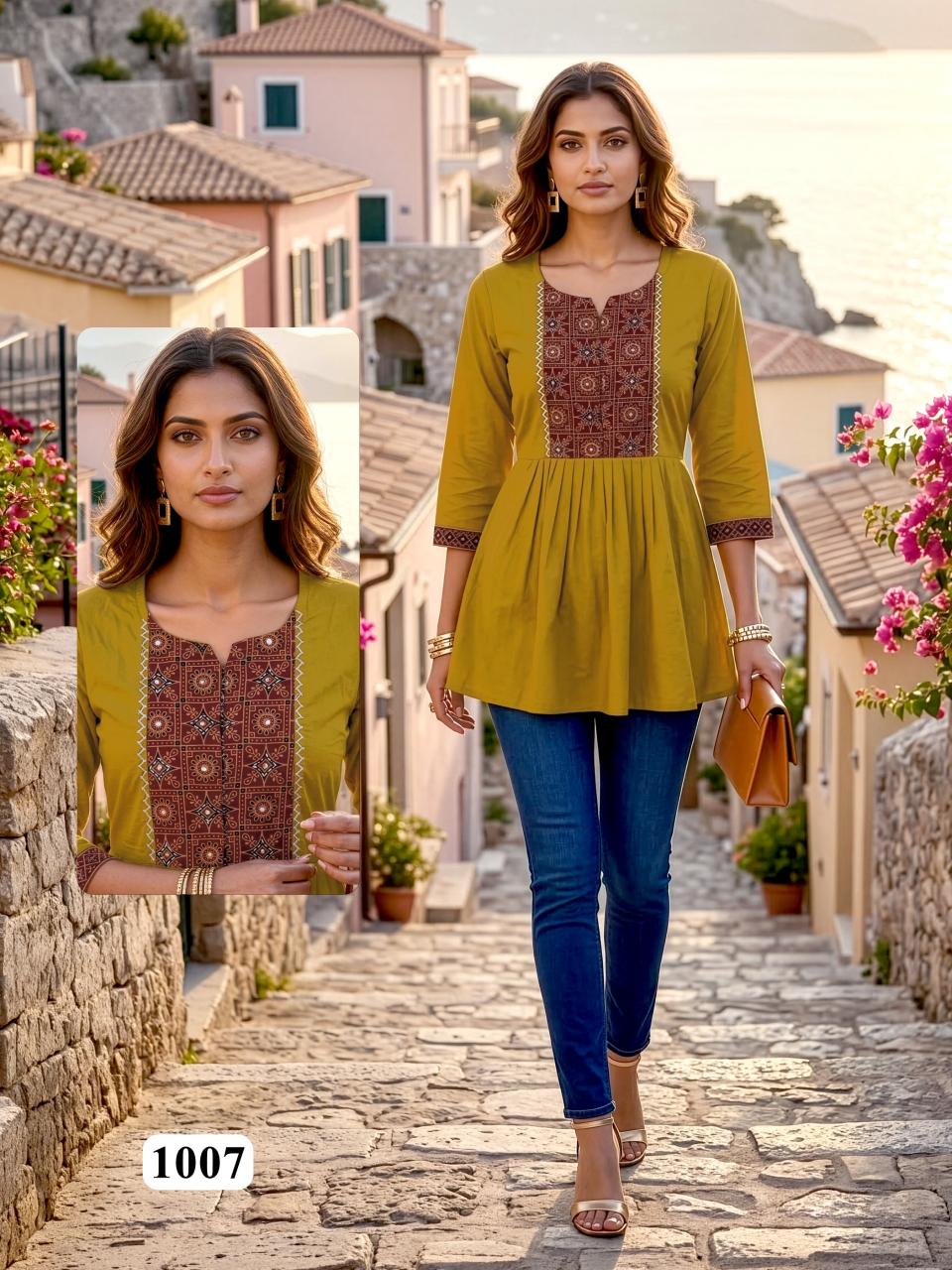 Felocity Cotton vol 173 catalog wholesaler of kurtis in kolkata