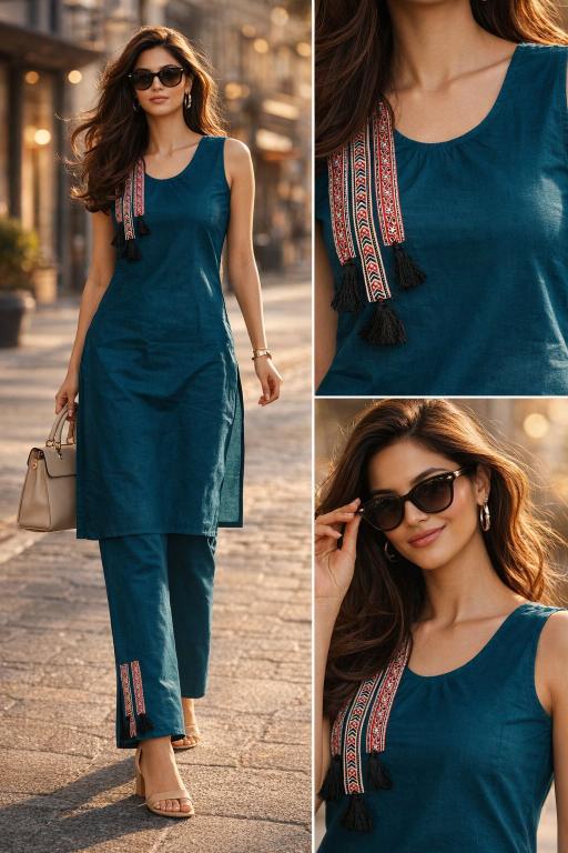 Sabella Cotton vol 197 catalog imported co ord set