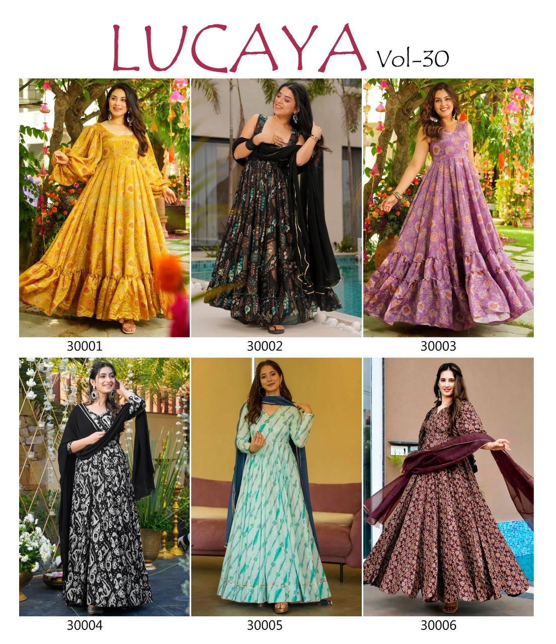 Felocity Lucaya Vol 30 catalog kurtis long wholesale
